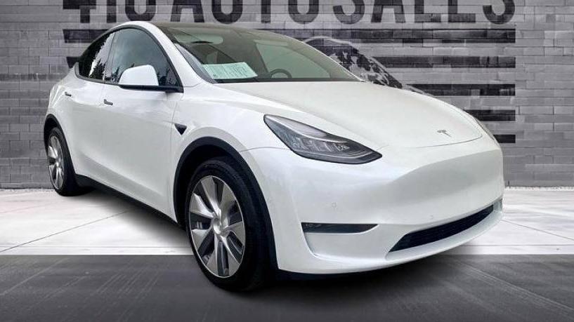 TESLA MODEL Y 2020 5YJYGDEE1LF055217 image